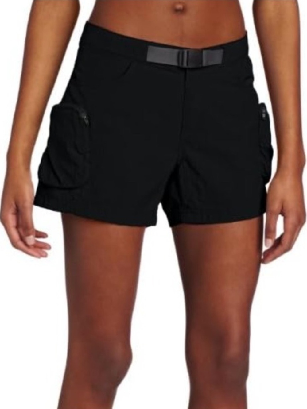 Columbia ‘Cross On Over’ Omni-Shade Omni-Wick Belted Cargo Shorts Black Sz M